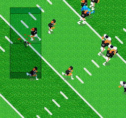 Super Play Action Football (USA) In game screenshot